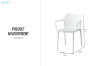 Picture of TUFEX Dining Chair - UV, Water & Moisture Resistance (White)