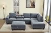Picture of OSAKA Sectional Sofa (Grey) - Chaise Facing Right without Ottoman