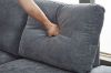 Picture of OSAKA Sectional Sofa (Grey) - Chaise Facing Left without Ottoman