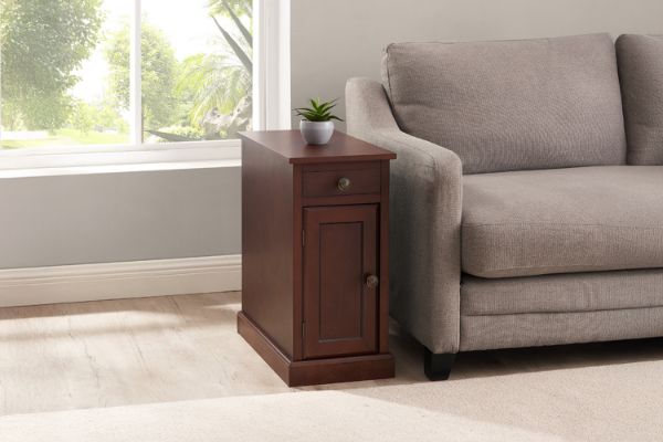 Picture of TEVAN 1-Door 1-Drawer Side Table 