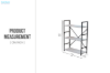 Picture of RICCI Display Shelf (59x80cm)