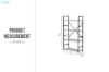 Picture of RICCI Display Shelf (59x112cm)