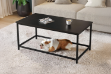 Picture of GASTON 80 Coffee Table (Black)
