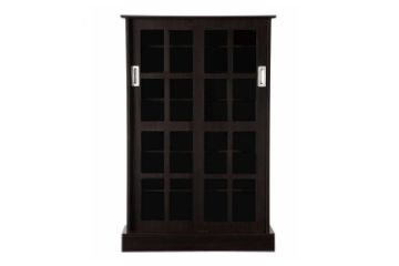 Picture of BOWERY 125X81CM Sliding Door Glass Display Cabinet