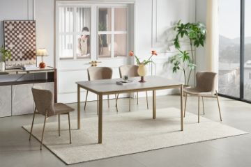 Picture of ONSLOW 150 5PC Sintered Stone Top Dining Set