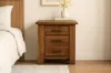 Picture of FLINDERS 3-Drawer Solid Pine Wood Bed Side Table