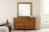 Picture of FLINDERS 7-Drawer Solid Pine Wood Dresser with Mirror