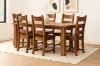 Picture of FLINDERS 180/210 7PC Solid Pine Wood Dining Set