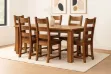 Picture of FLINDERS 180/210 7PC Solid Pine Wood Dining Set