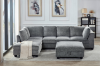 Picture of LIBERTY Premium Sectional Sofa (Light Grey) - Chaise Facing Left