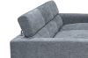 Picture of FRANKFURT Sectional Fabric Sofa (Grey)