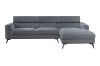 Picture of Frankfurt Sectional Fabric Sofa (Grey) - Chaise Facing Right