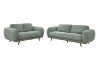 Picture of HELSINKI 3/2 Seater Fabric Sofa Range (Light Olive)