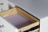 Picture of KALINA 5-Drawer Dressing Table with LED Mirror and Zerra Makeup Stool