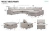 Picture of HAVEN Sectional Modular Sofa - 7PC Big Combo Set