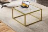 Picture of TOBAGO 68 Square Ribbed Tempered Glass Coffee Table