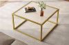 Picture of TOBAGO 68 Square Ribbed Tempered Glass Coffee Table