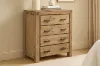 Picture of SPRINGBROOK 4-Drawer Solid Acacia Wood Tallboy