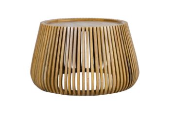 Picture of JILLIAN Mango Wood Round Coffee Table
