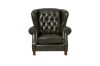 Picture of BAMBURGH 100% Genuine Leather Chesterfield Armchair