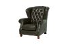 Picture of BAMBURGH 100% Genuine Leather Chesterfield Armchair