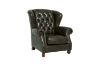 Picture of BAMBURGH 100% Genuine Leather Chesterfield Armchair