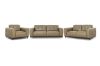 Picture of KALONA 3/2/1 Seater 100% Genuine Leather Sofa Range (Taupe) - 3 Seater