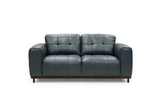 Picture of KALONA 3/2/1 Seater 100% Genuine Leather Sofa Range (Dark Blue) - 2 Seater