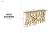 Picture of WILDBRANCH 160 Teakwood Console Table