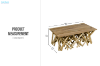 Picture of WILDBRANCH 100 Teakwood Coffee Table