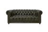 Picture of BAMBURGH 3/1 Seater 100% Genuine Leather Chesterfield Sofa Range
