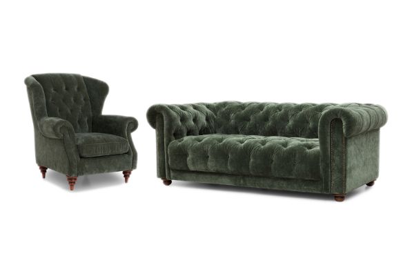 Picture of BAMBURGH Chesterfield Sofa Range - 3+1 Sofa Set
