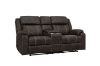 Picture of TANDY Manual Reclining Sofa Range with Storage Console & Cup Holders