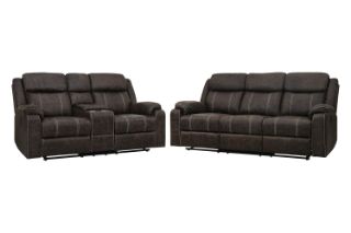 Picture of TANDY Manual Reclining Sofa Range - 3RR+2RRC Sofa Set