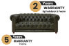 Picture of BAMBURGH 3/1 Seater 100% Genuine Leather Chesterfield Sofa Range