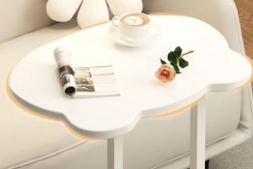 Picture of HONEYBEAR 2-Tier Side Table with Wheels