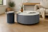 Picture of Bivio Round Nesting Coffee Table with Drawer