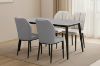 Picture of MIKASA 120 Sintered Stone Top 5PC Dining Set (Grey Table)