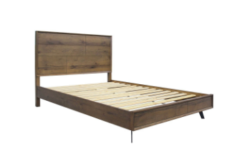 Picture of CLEVEDON Solid Oak Bed Frame in Queen/King Size