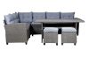 Picture of ALBANY Sectional Outdoor Dining Wicker Sofa Set