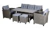 Picture of ALBANY 3+1+1 Seater Wicker Outdoor Dining Sofa Set