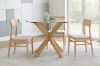 Picture of POLO Glass Round Dining Table - D120