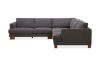 Picture of CONNERY Extra Large Sectional Sofa with Deep Seating & Ash Wood Base