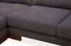 Picture of CONNERY Extra Large Sectional Sofa with Deep Seating & Ash Wood Base