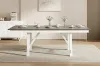 Picture of LINDOS 1.7M-2.4M Extendable Dining Table (White)