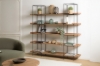 Picture of ELMORE 180x181cm 5-Tier Reclaimed Pine Wood  Shelves