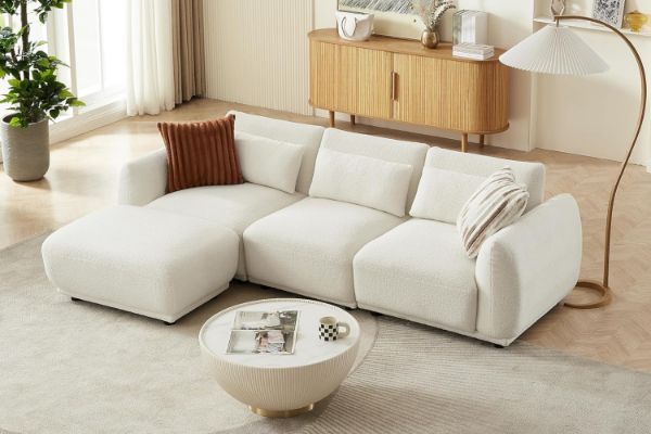 Picture of HONBAY 4PC Modular Sofa Set