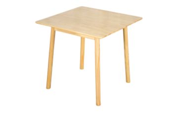 Picture of WINDSOR 80 Solid Wood Square Dining Table (Natural Colour)