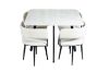 Picture of LUMIA 5PC Space Saver Sintered Stone Top Dining Set 