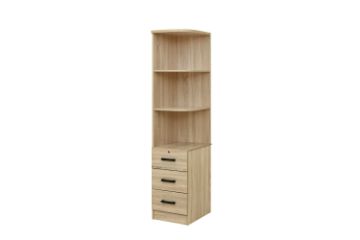 Picture of BESTA Wall Solution Modular Wardrobe System - 3-tier Display Shelf with 3 Drawers